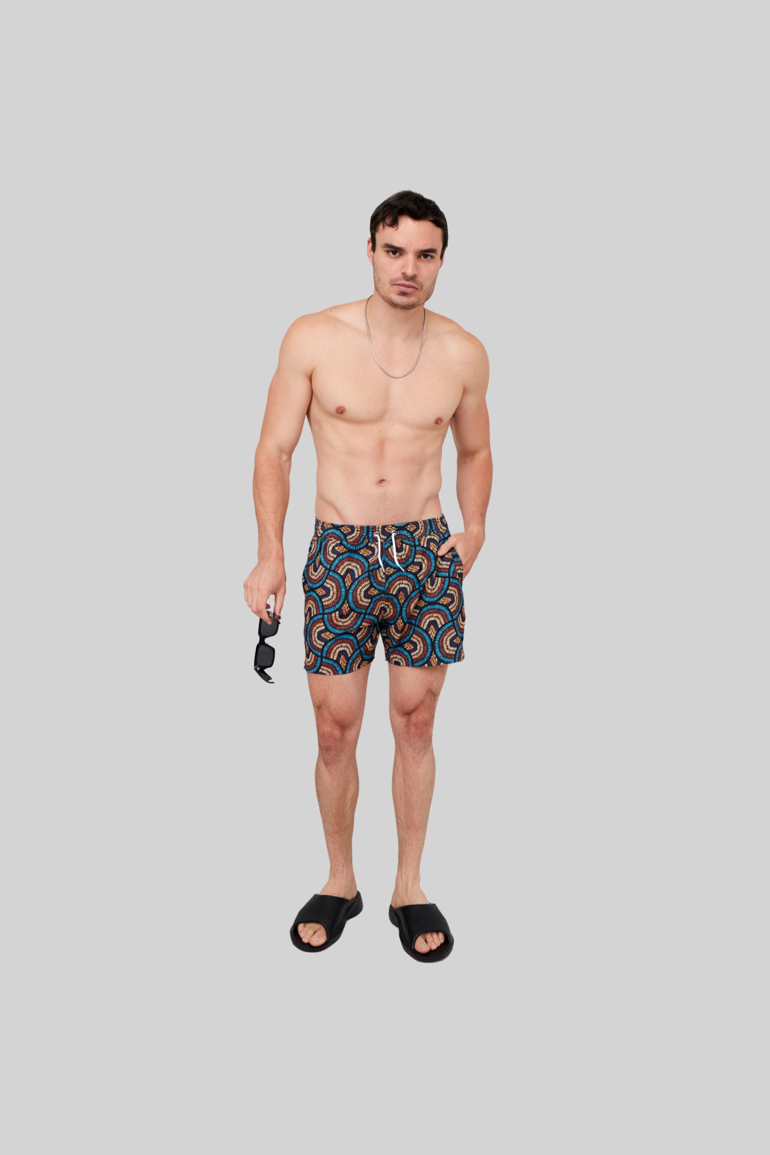 Boho Swim Shorts