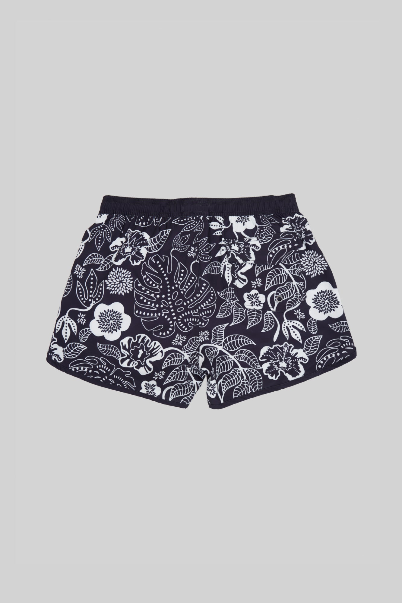 Fleur Noir Swim Shorts